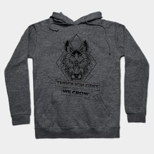 Through Grit We Grow Hoodie